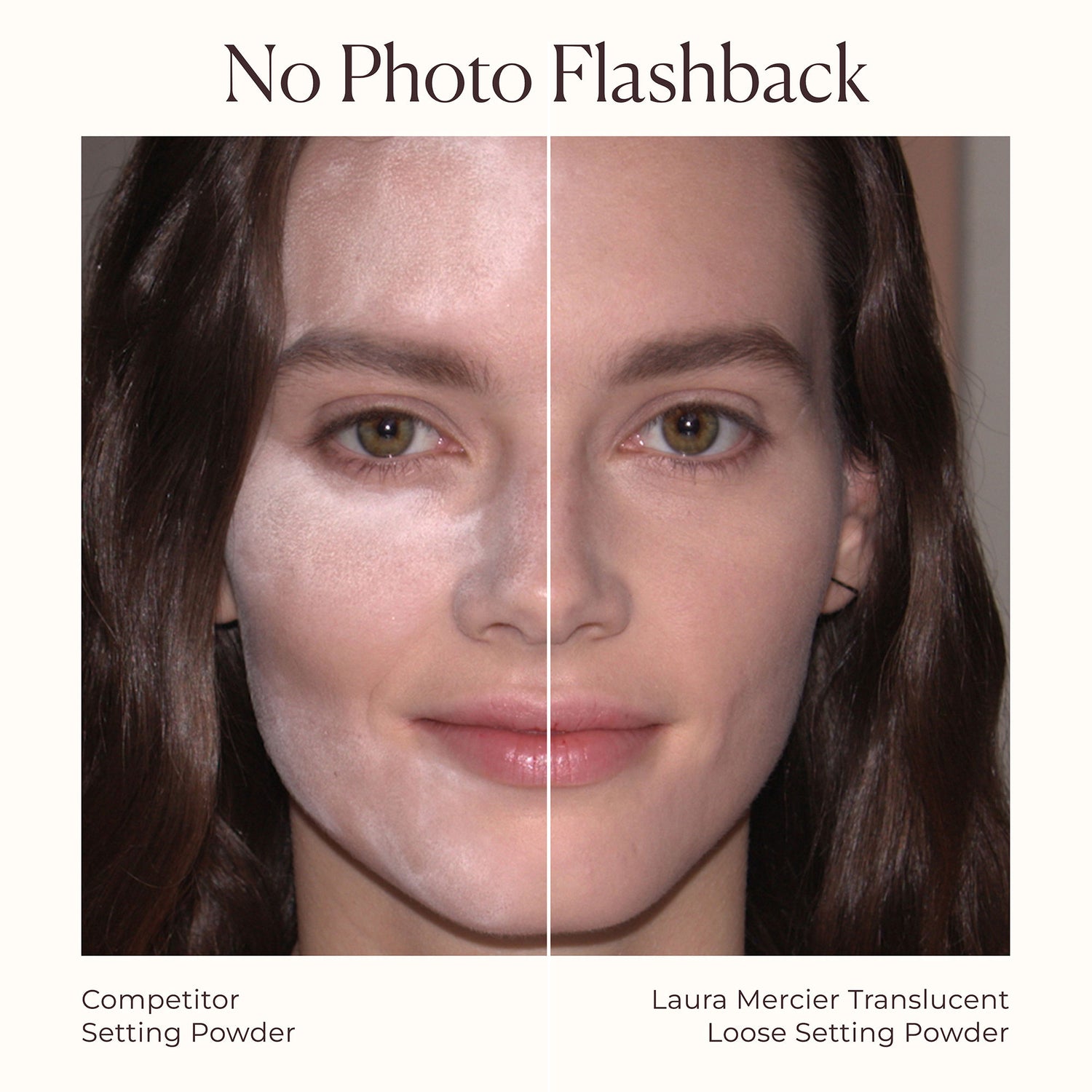 Model image of Laura Mercier Indulgent Icons Translucent Loose Setting Powder and Velour Puff Set (Limited Edition)