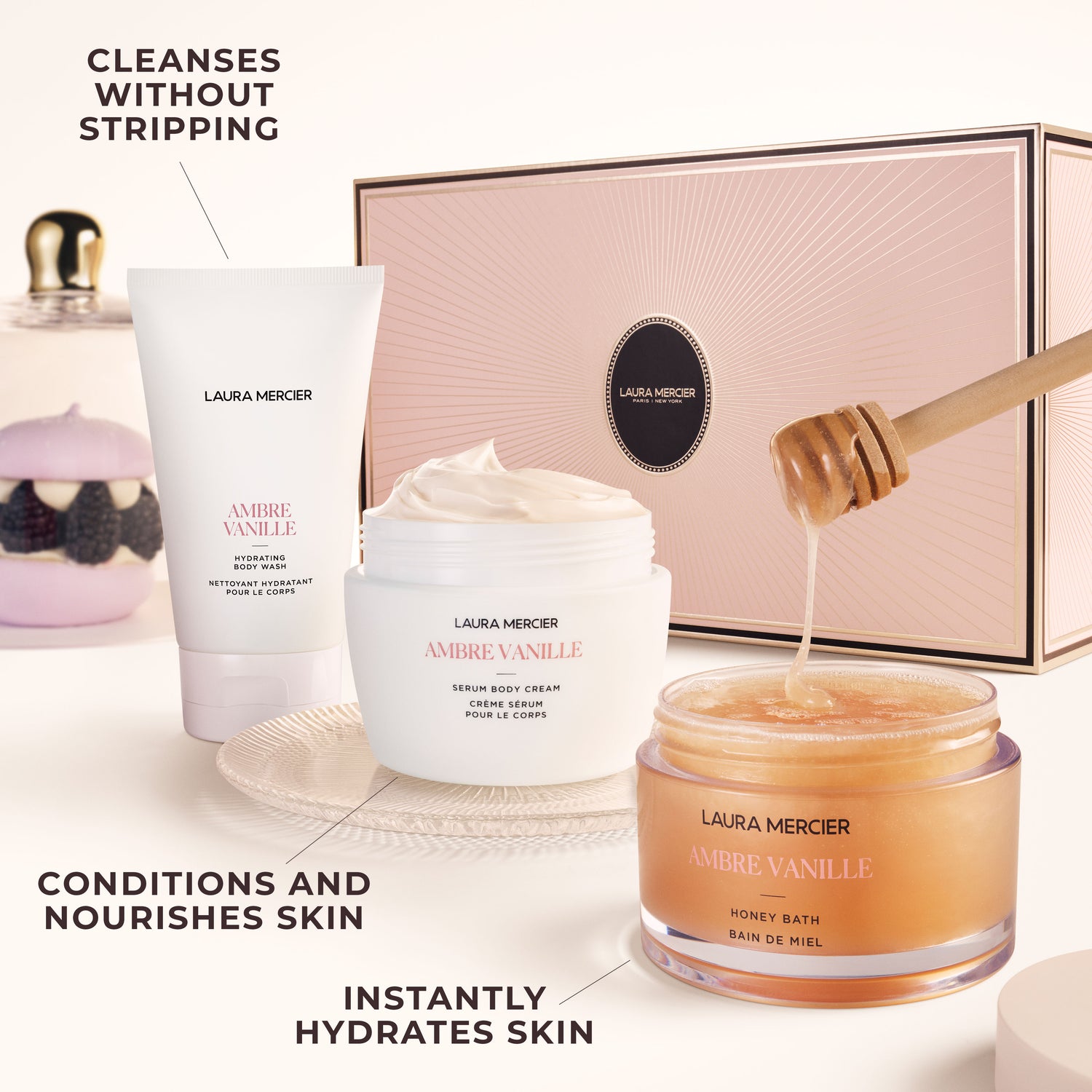 Information related to Laura Mercier Delicious and Decadent Ambre Vanille Collection (Limited Edition)