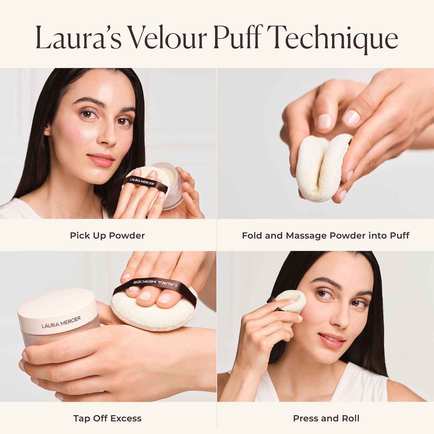 Information related to Laura Mercier Indulgent Icons Translucent Loose Setting Powder Ultra-Blur and Velour Puff Set (Limited Edition)