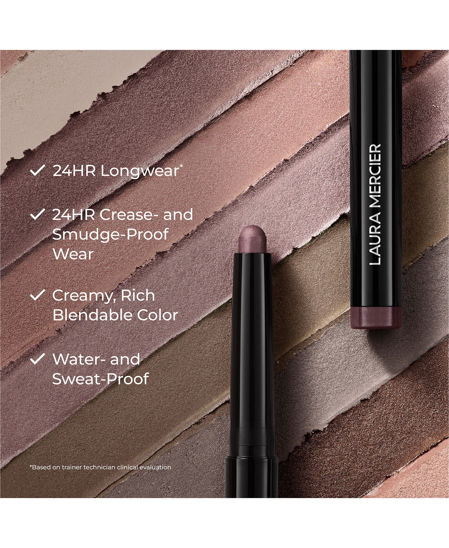 Information related to Laura Mercier Crème de la Crème Mini Caviar Stick Eyeshadow Trio (Limited Edition)