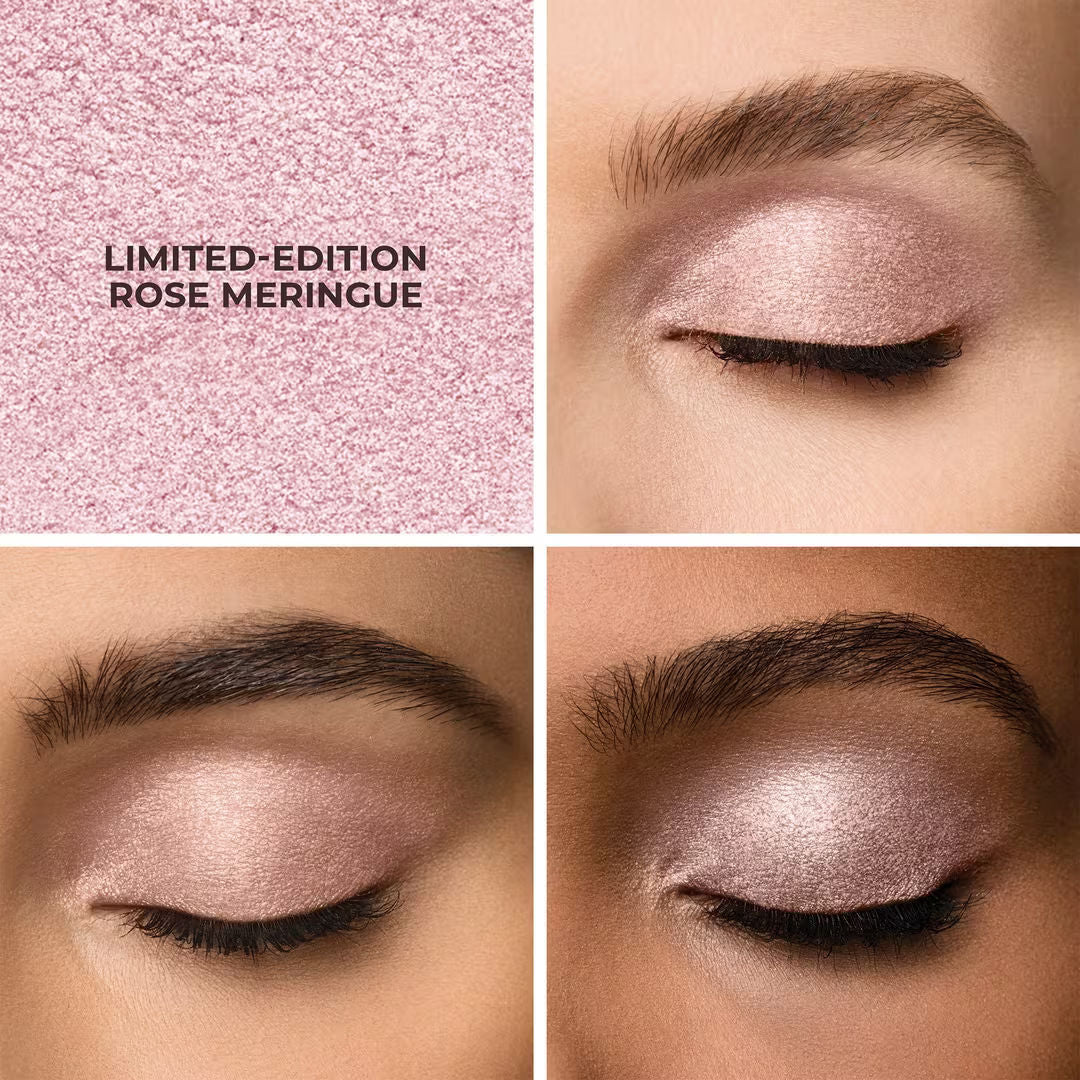 Model image of Laura Mercier Crème de la Crème Mini Caviar Stick Eyeshadow Trio (Limited Edition)