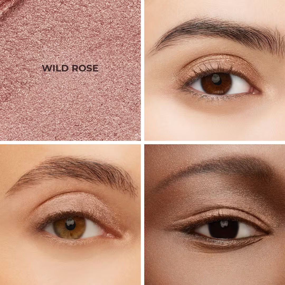 Model image of Laura Mercier Crème de la Crème Mini Caviar Stick Eyeshadow Trio (Limited Edition)