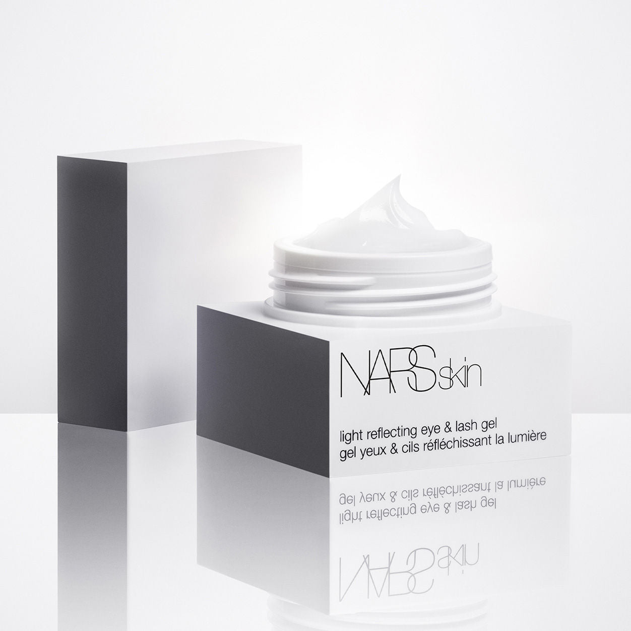 Lifestyle image of Nars Light Reflecting Eye and Lash Gel