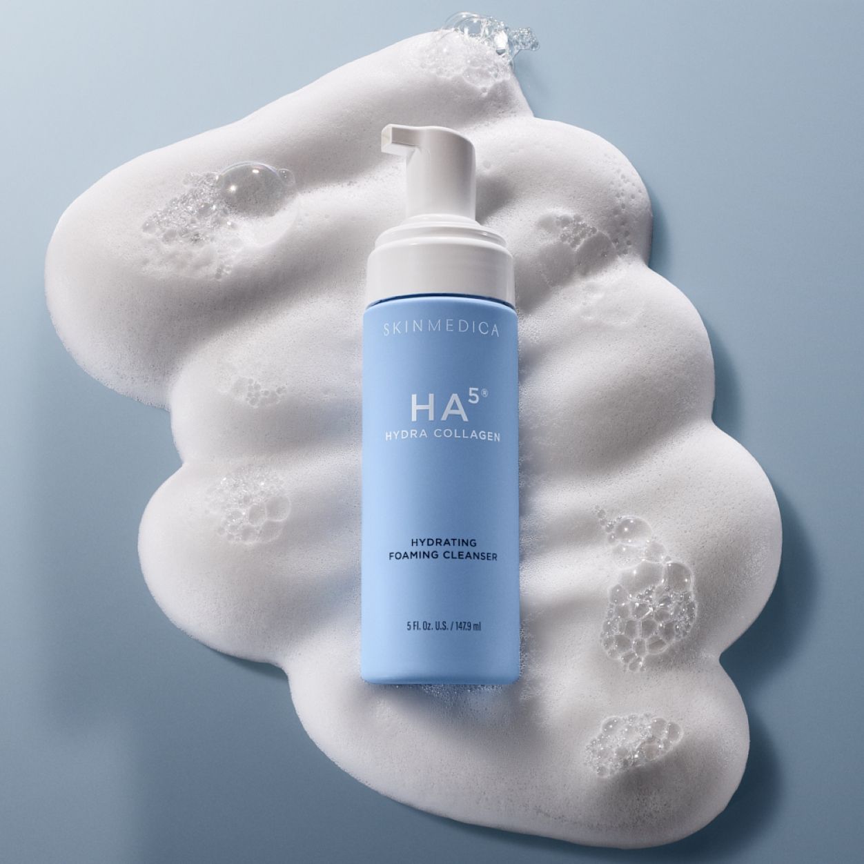 Swatch image of SkinMedica HA5 Hydra Collagen Foaming Cleanser with Vegan Collagen