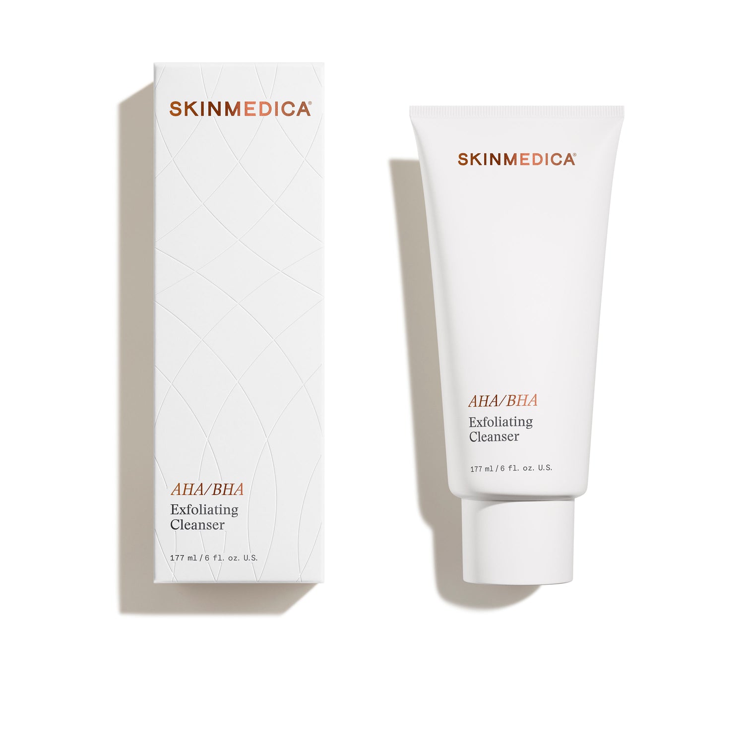 Image of the SkinMedica AHA/BHA Exfoliating Cleanser box