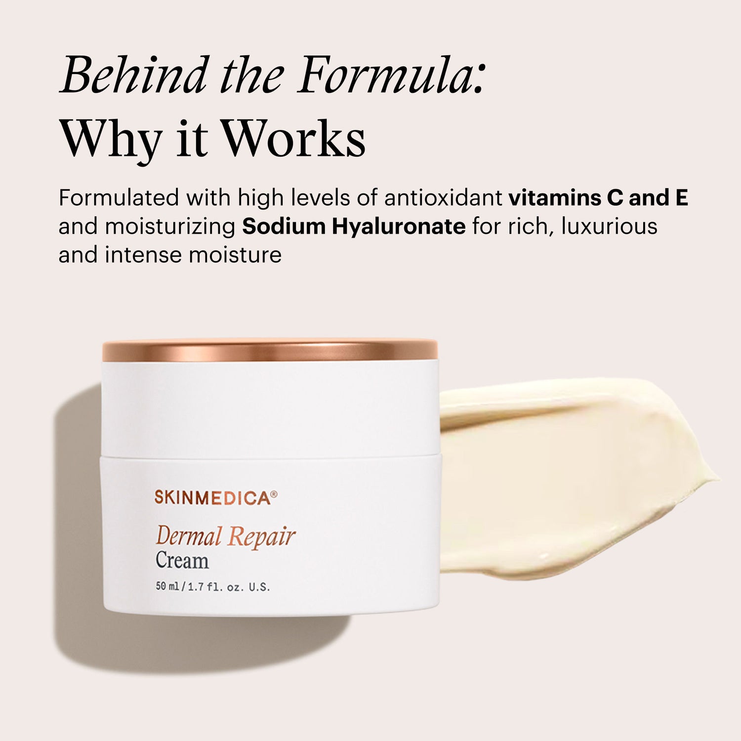 Information related to SkinMedica Dermal Repair Cream