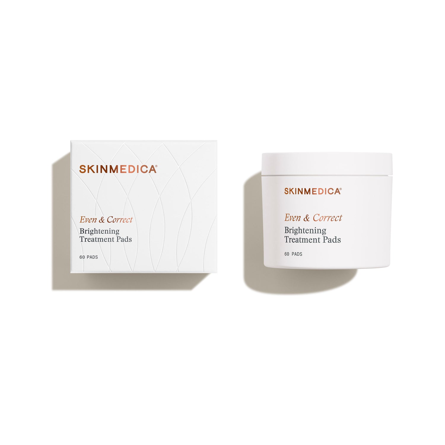 Image of the SkinMedica Even & Correct Brightening Treatment Pads box