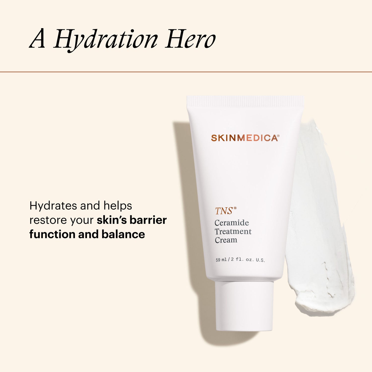 Information related to SkinMedica TNS Ceramide Treatment Cream