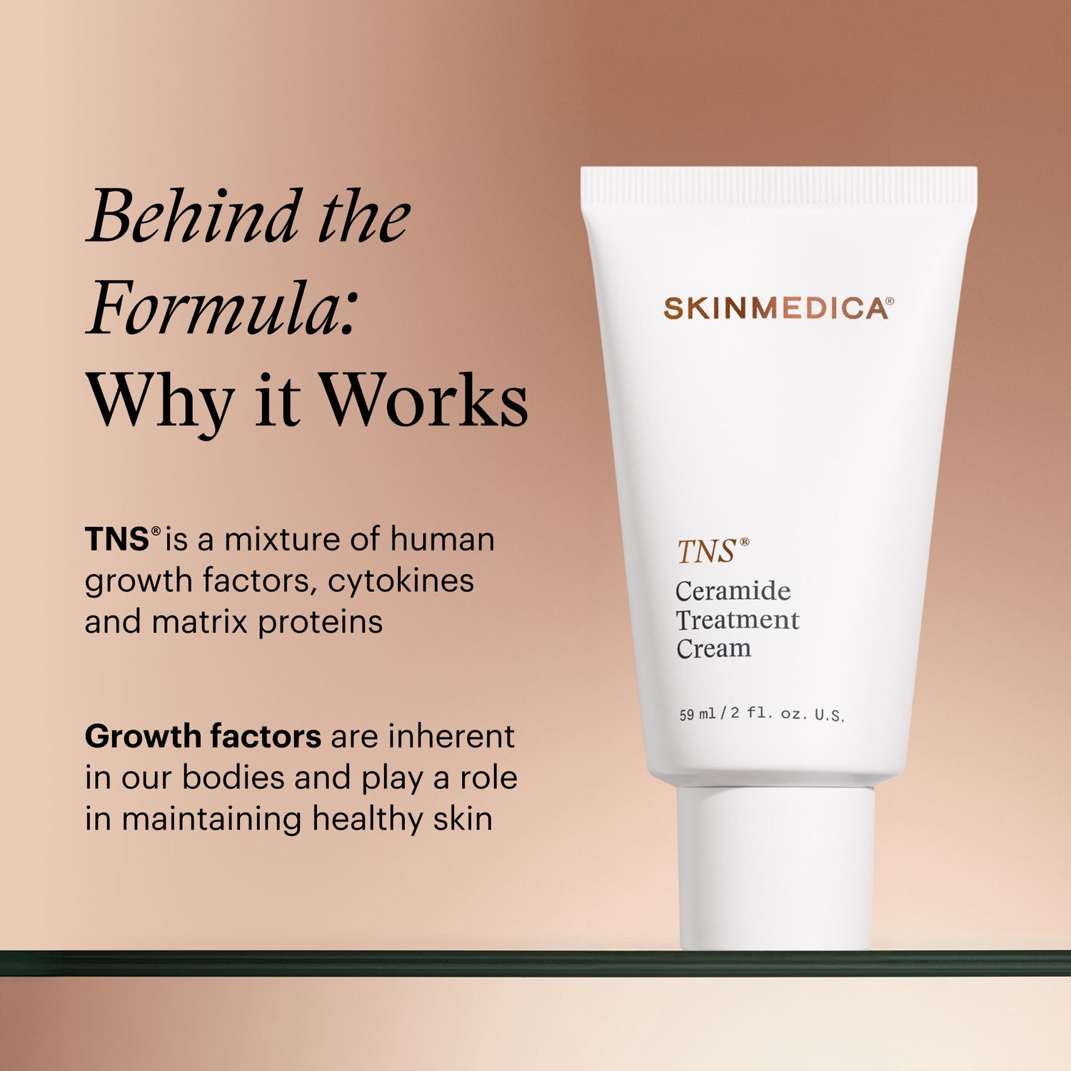 Information related to SkinMedica TNS Ceramide Treatment Cream