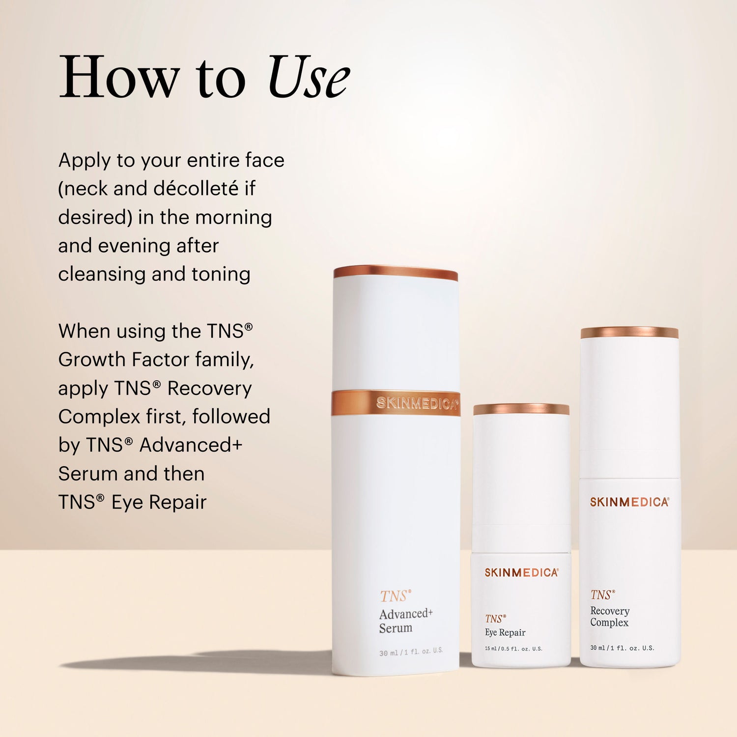 Information related to SkinMedica TNS Recovery Complex