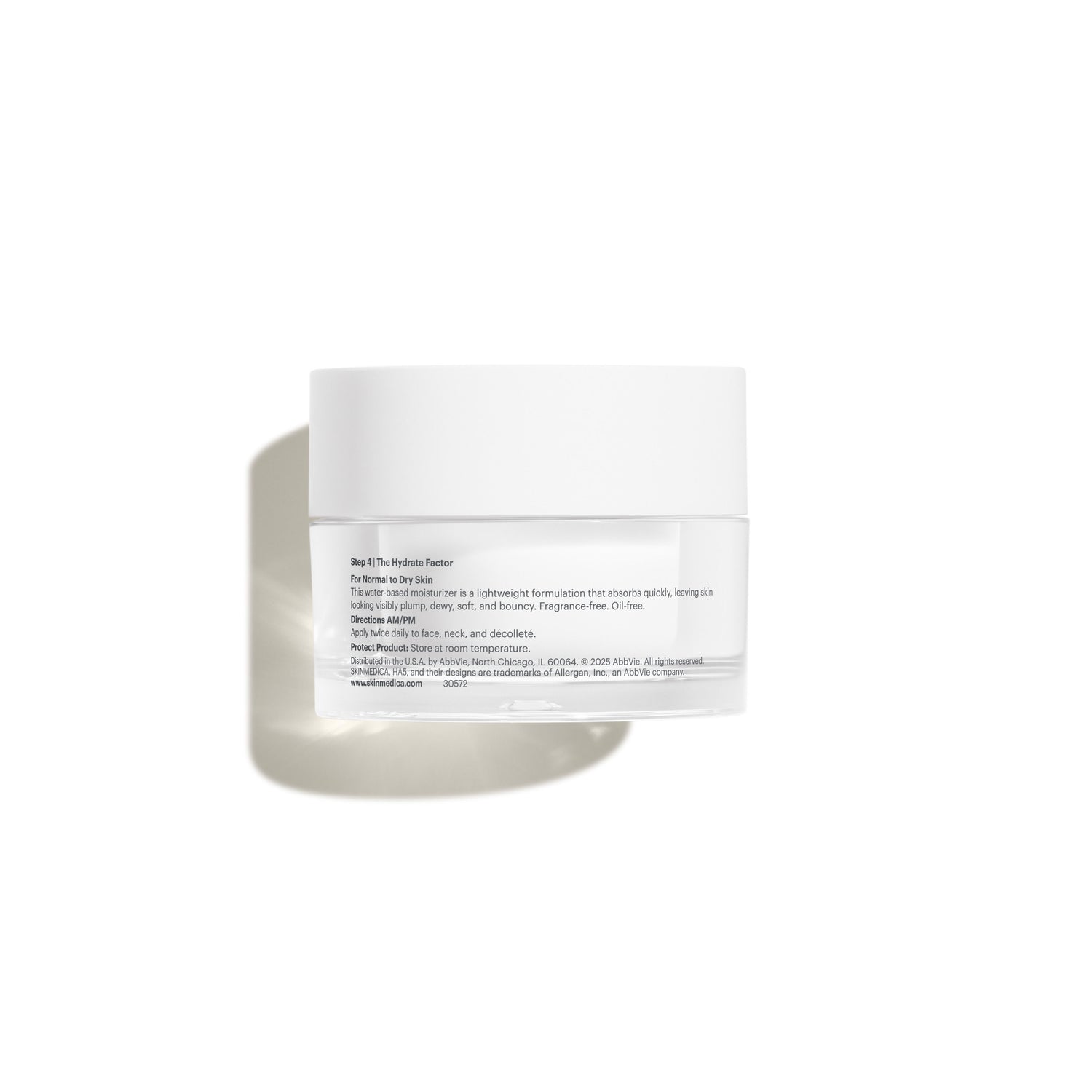 Back image of SkinMedica HA5 Hydra Collagen Water Burst Moisturizer with Vegan Collagen