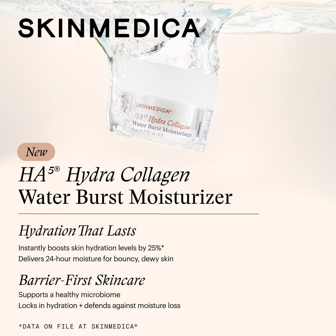 Information related to SkinMedica HA5 Hydra Collagen Water Burst Moisturizer with Vegan Collagen