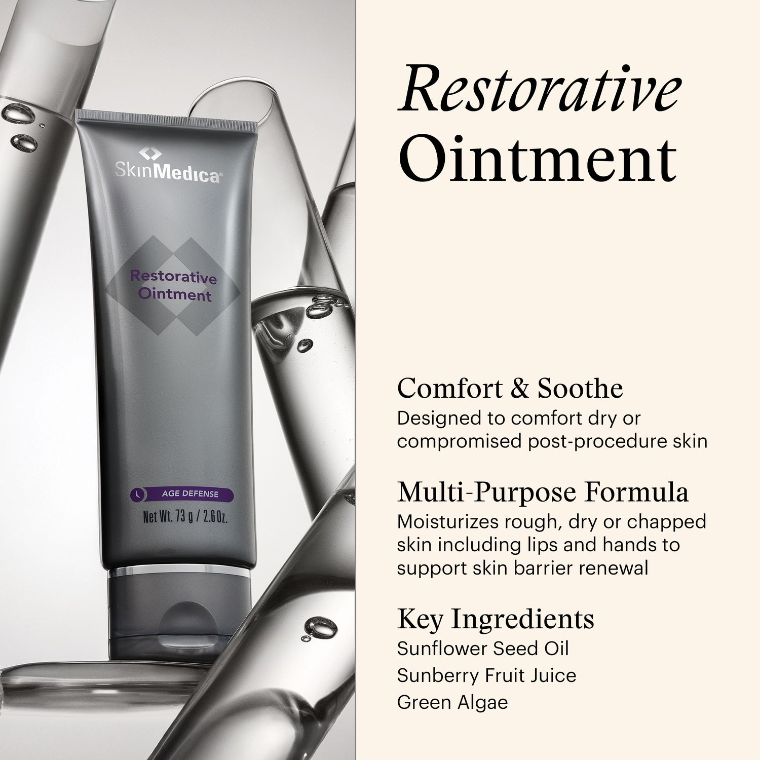 Information related to SkinMedica Restorative Ointment