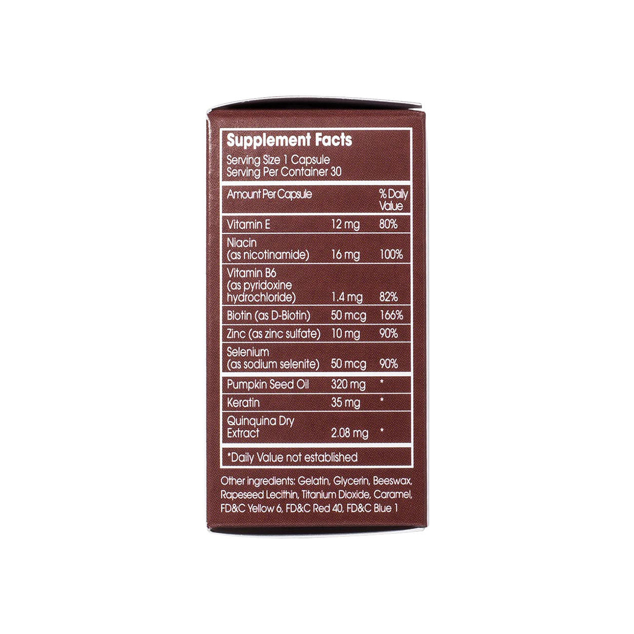 Image of the Klorane KeratinCaps Hair and Nails Dietary Supplements box