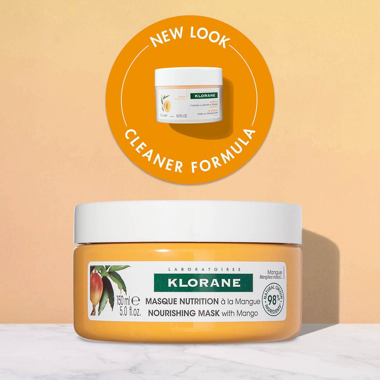 Lifestyle image of Klorane Nourishing Mask With Mango
