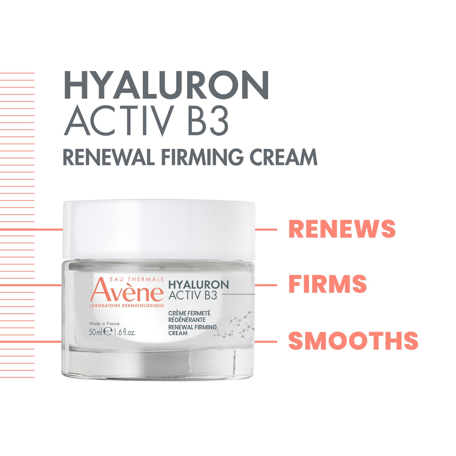 Information related to Avène Hyaluron Activ B3 Renewal Firming Cream