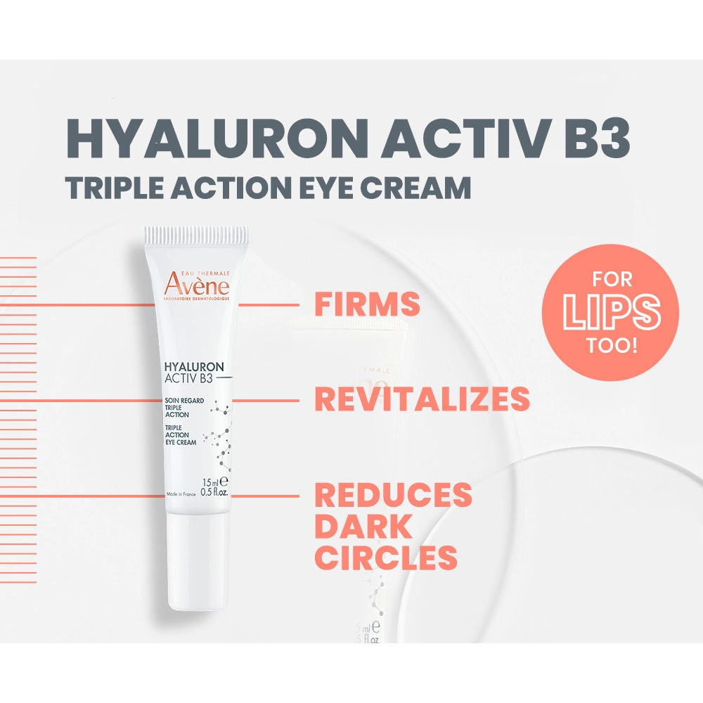 Information related to Avène Hyaluron Activ B3 Eyes Triple Action Eye Cream