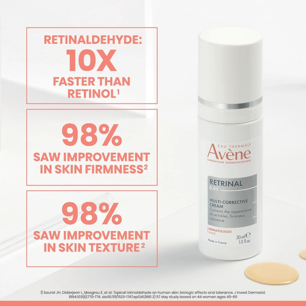 Information related to Avène Retrinal 0.05% Multi-Corrective Cream