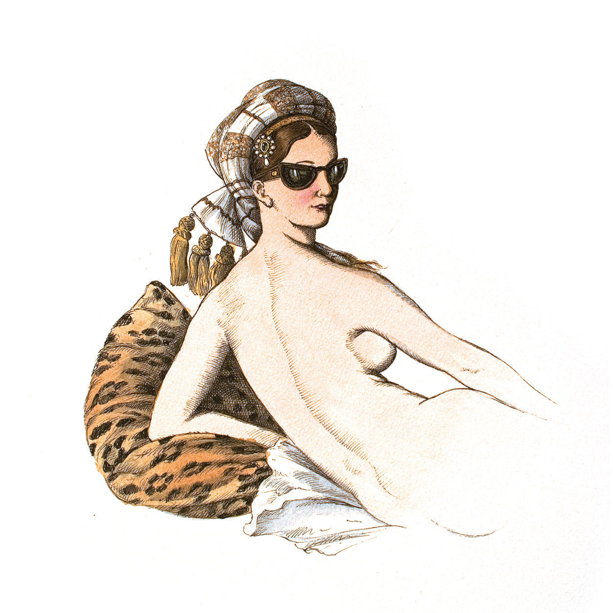 Lifestyle image of Trudon Odalisque Diffuser Refill