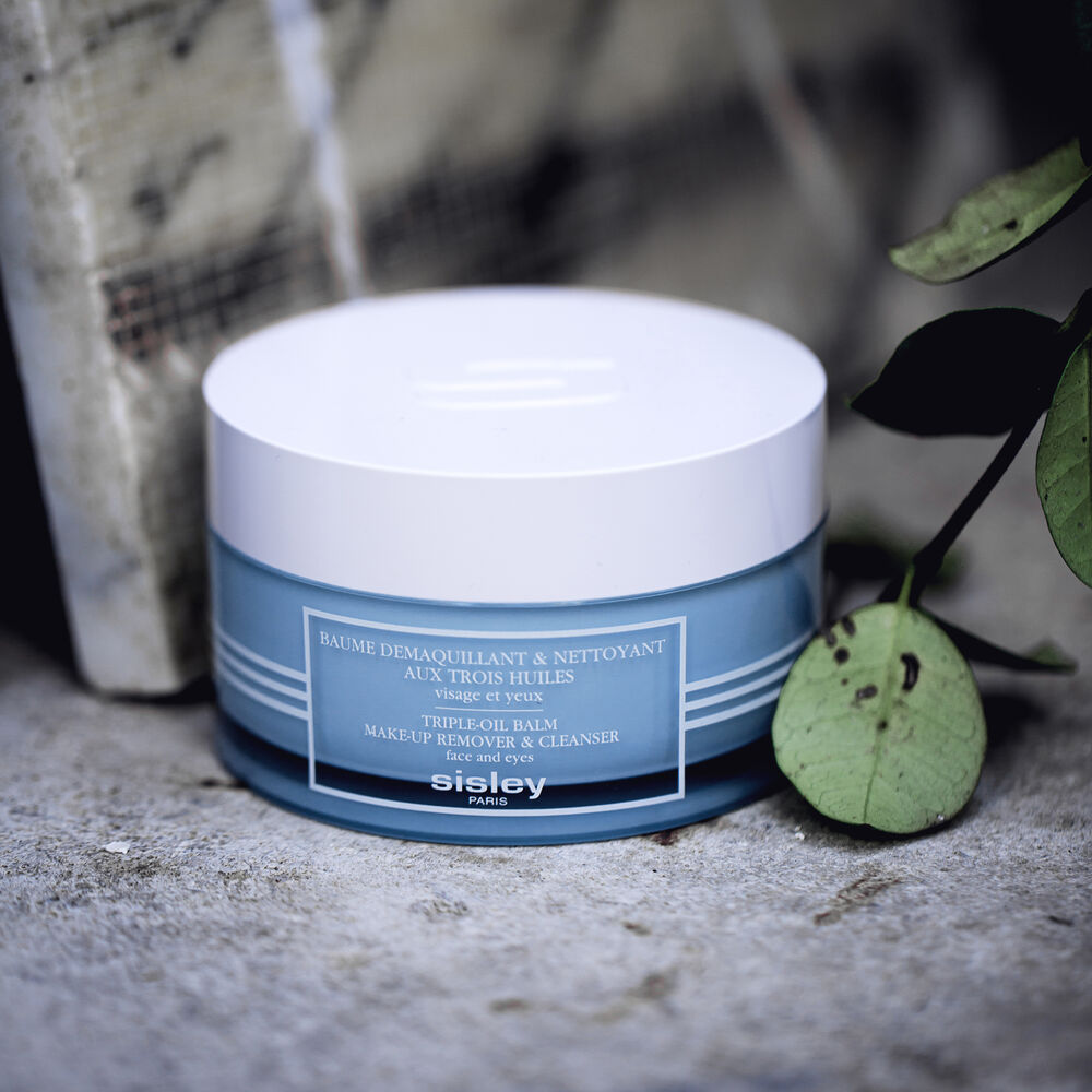 Lifestyle image of Sisley Paris Triple-Oil Balm Make-up Remover and Cleanser