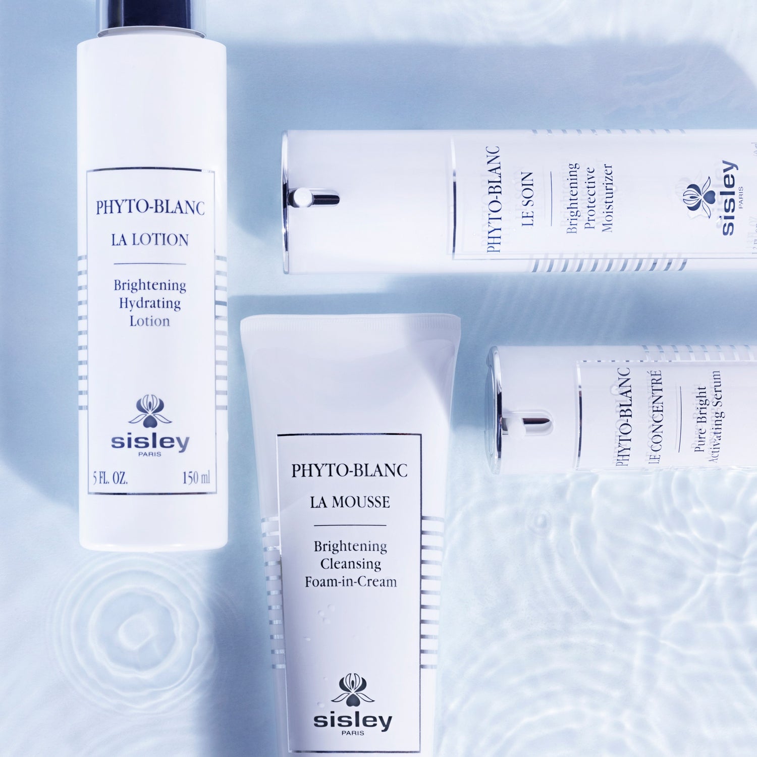 Lifestyle image of Sisley Paris Phyto-Blanc La Mousse Brightening Cleansing Foam-in-Cream