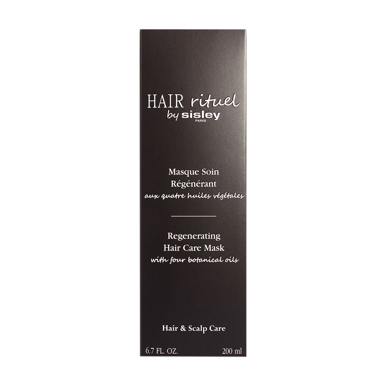 Image of the Sisley Paris Regenerating Hair Care Mask With four botanical oils box