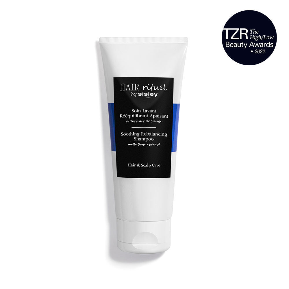 Image of an open Sisley Paris Soothing Rebalancing Shampoo With Sage Extract