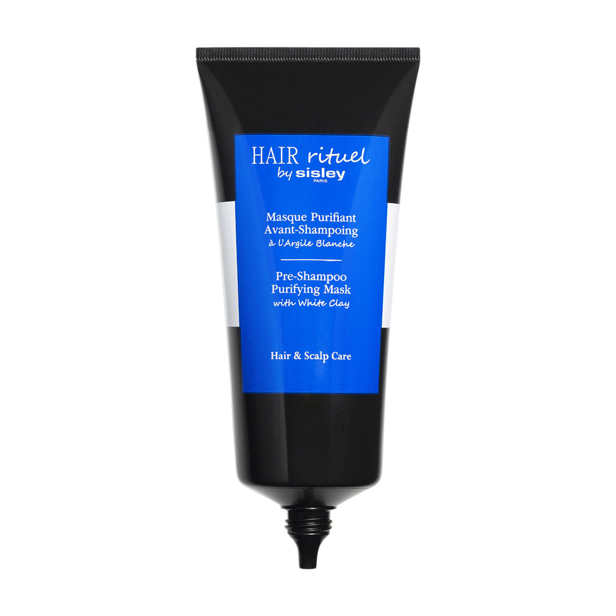 Image of an open Sisley Paris Pre-Shampoo Purifying Mask With White Clay