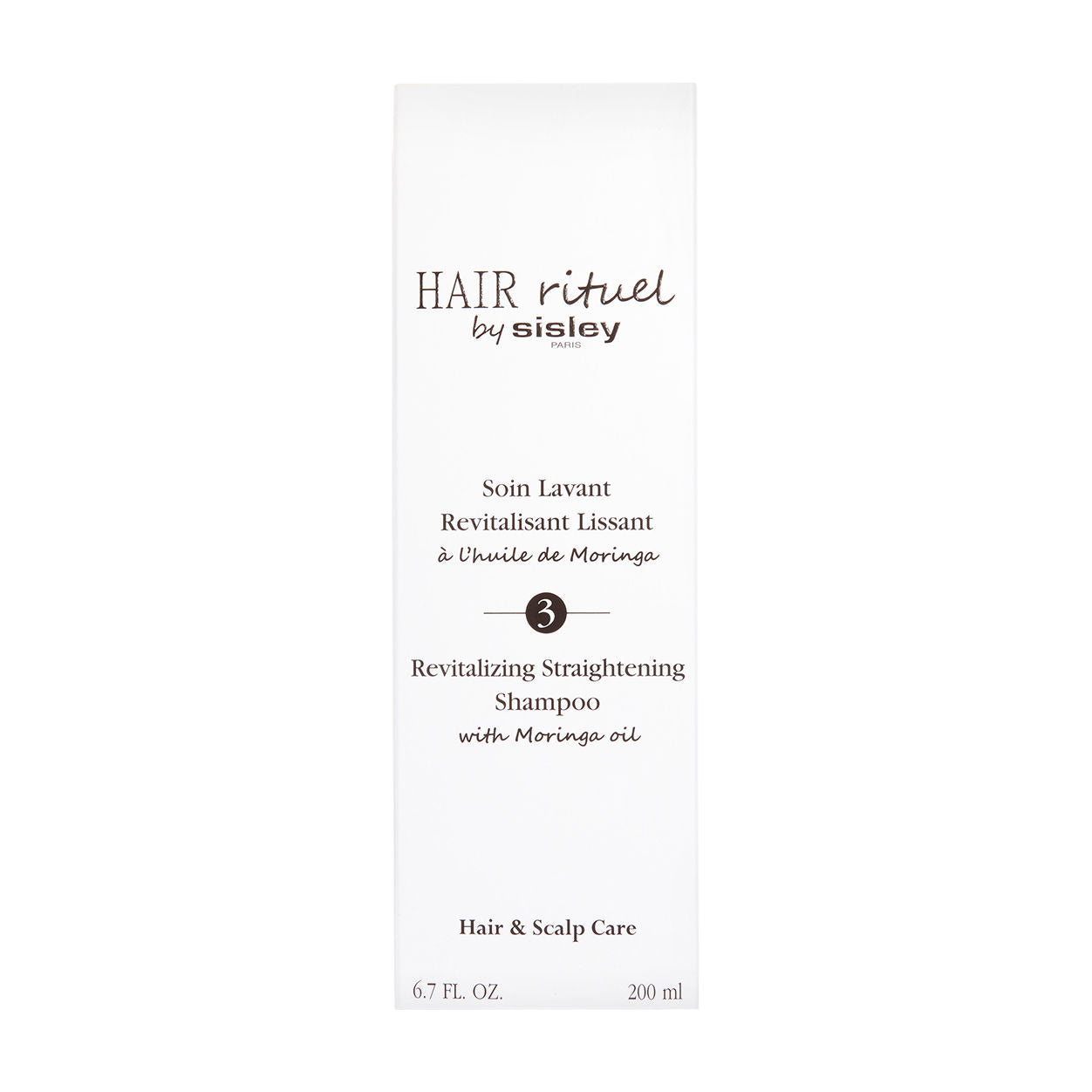 Image of the Sisley Paris Revitalizing Straightening Shampoo With Moringa Oil box