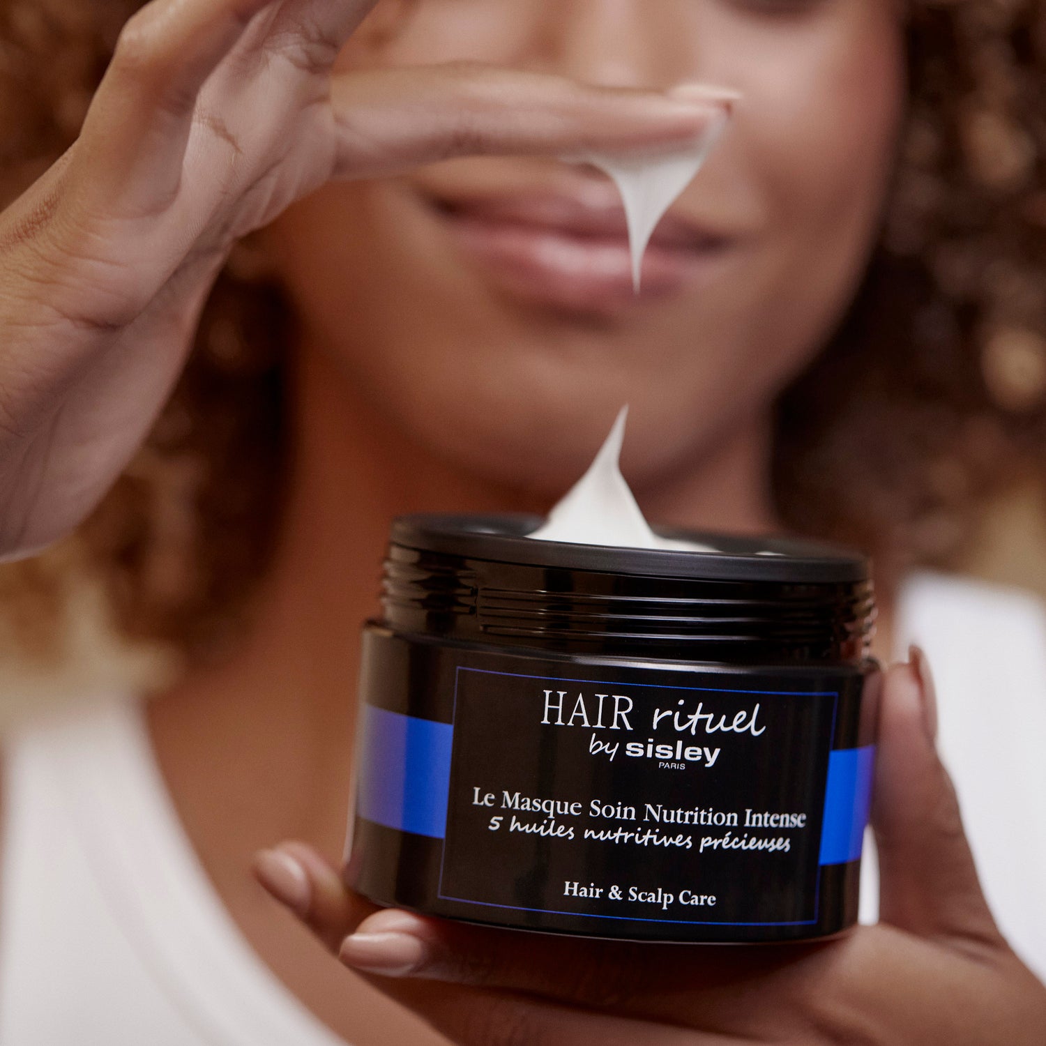 Model image of Sisley Paris The Intense Nutrition Hair Care Mask