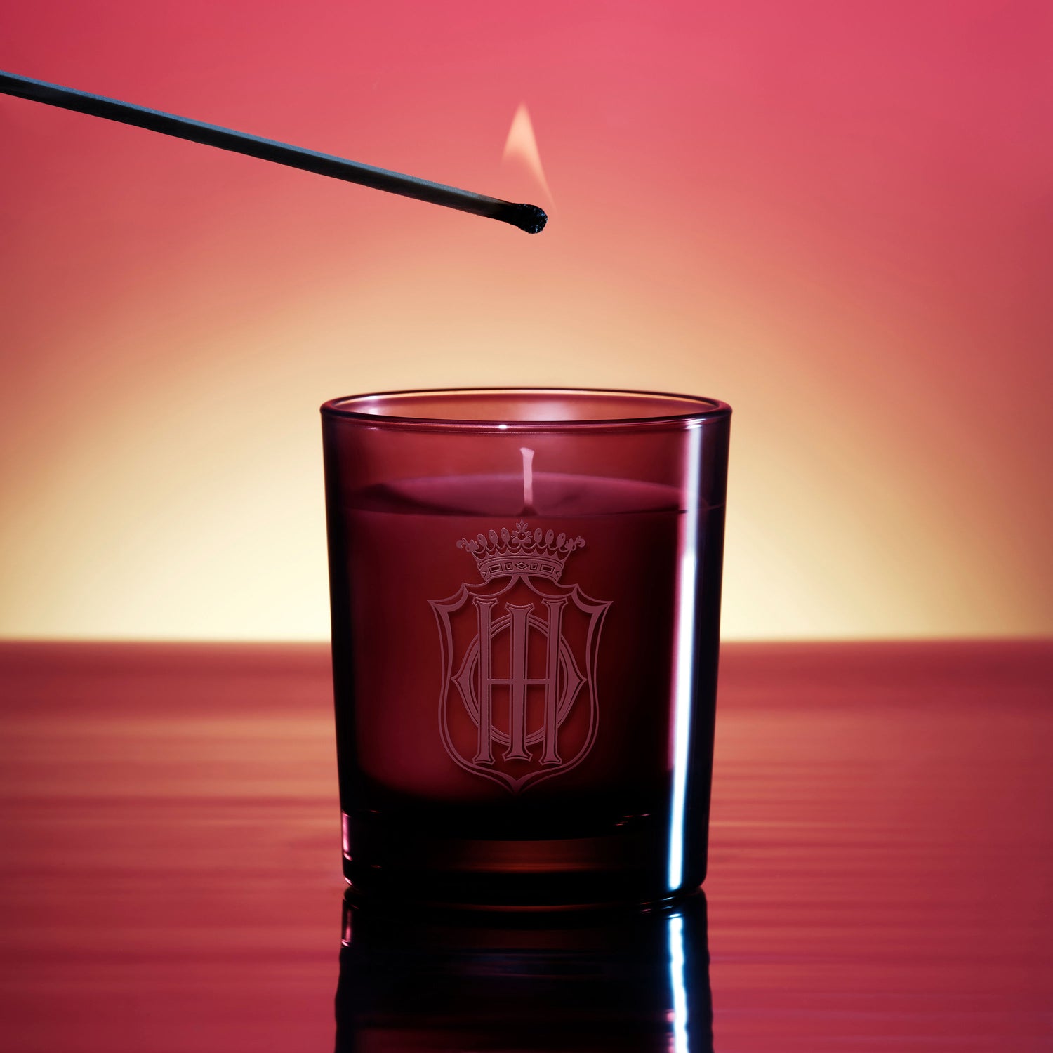 Lifestyle image of Sisley Paris Rose Perfumed Candle