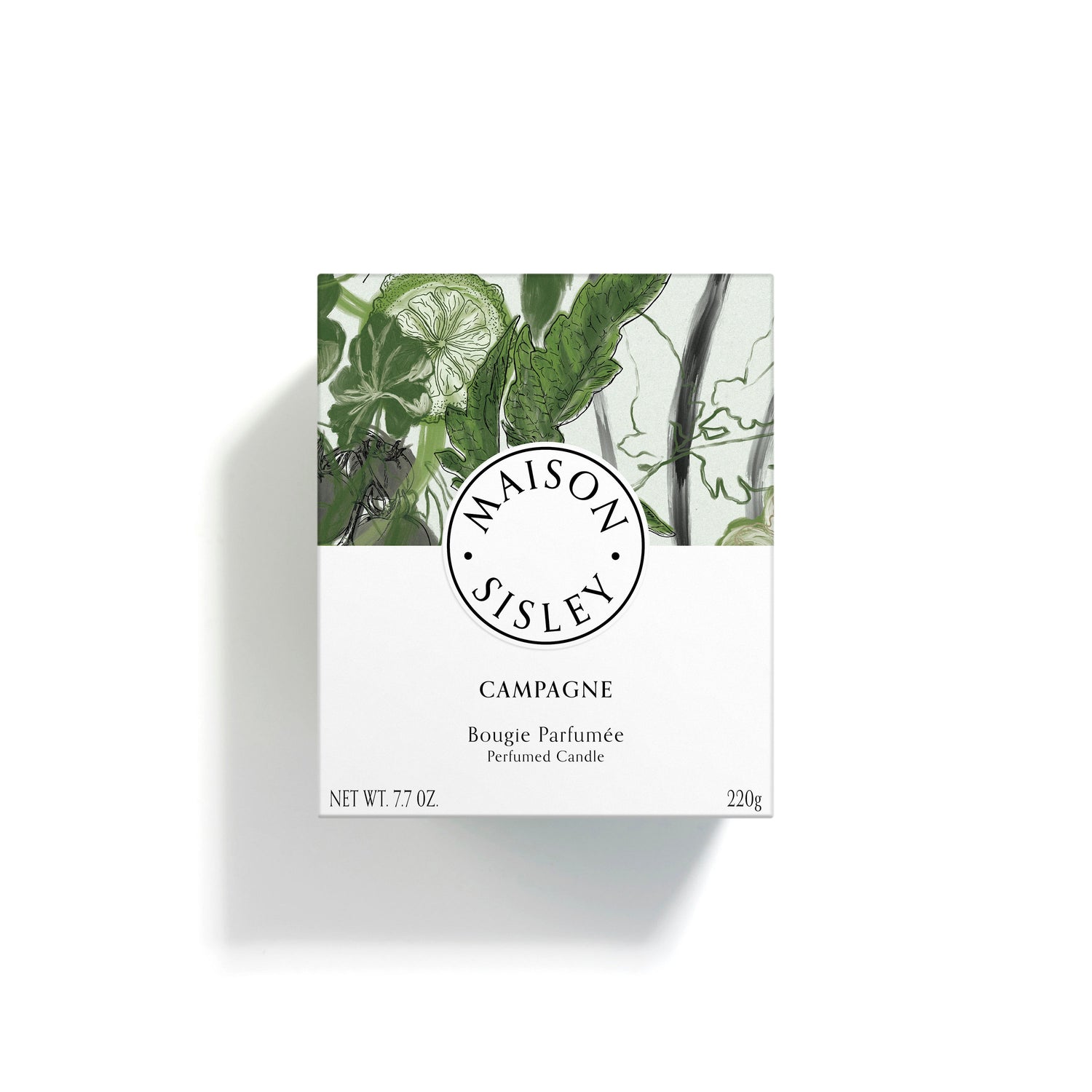 Image of the Sisley Paris Campagne Perfumed Candle box