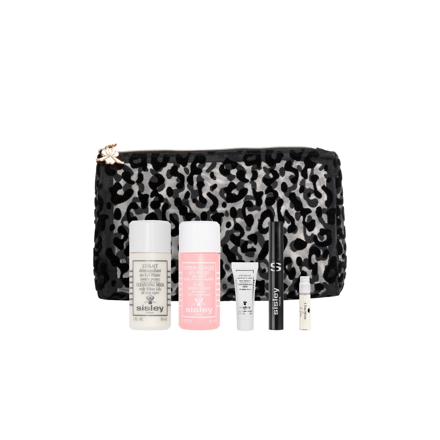 Sisley Paris 5-Piece Leopard Pouch Set main image