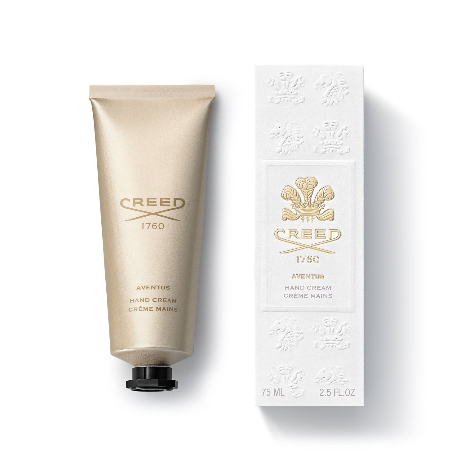 Image of a closed Creed Aventus Hand Cream