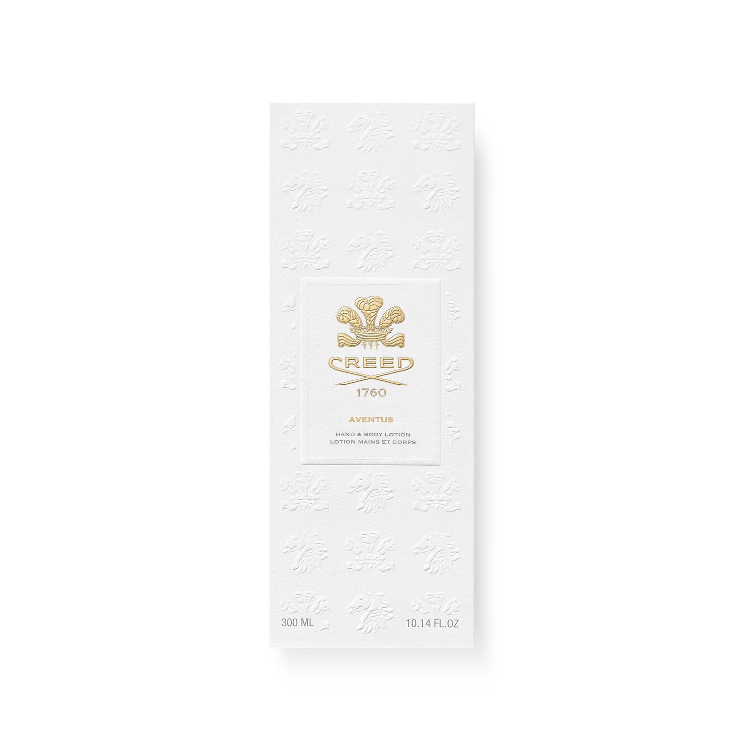 Image of the Creed Aventus Hand & Body Lotion box