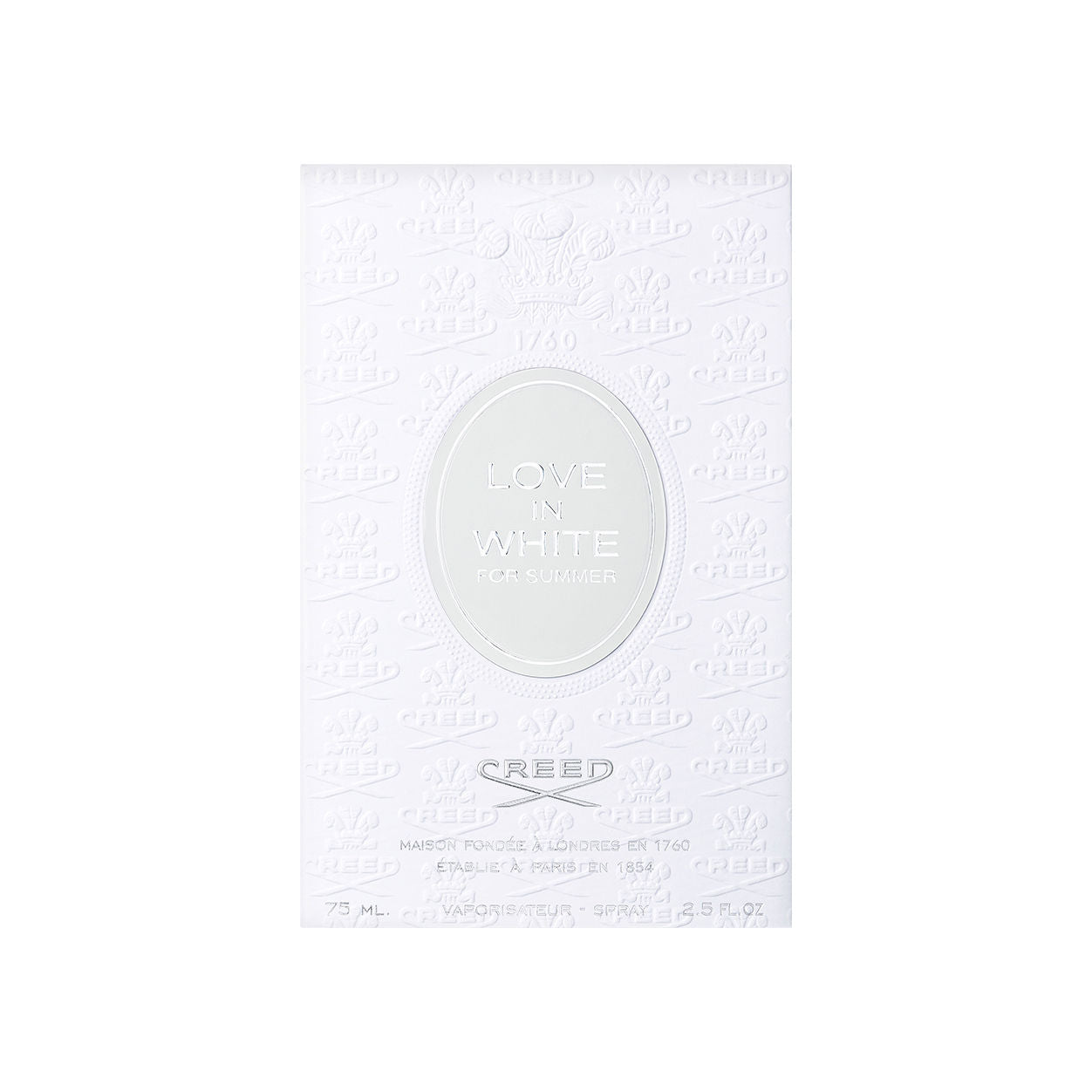 Image of the Creed Love In White for Summer Eau de Parfum box