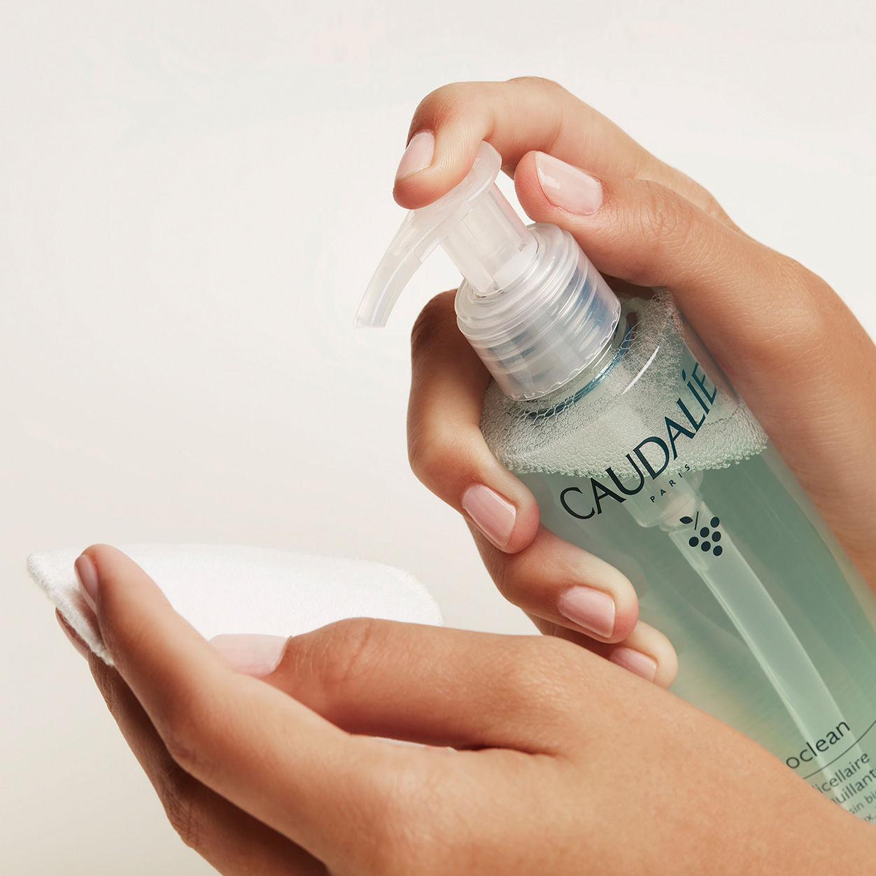Model image of Caudalie Vinoclean Micellar Cleansing Water