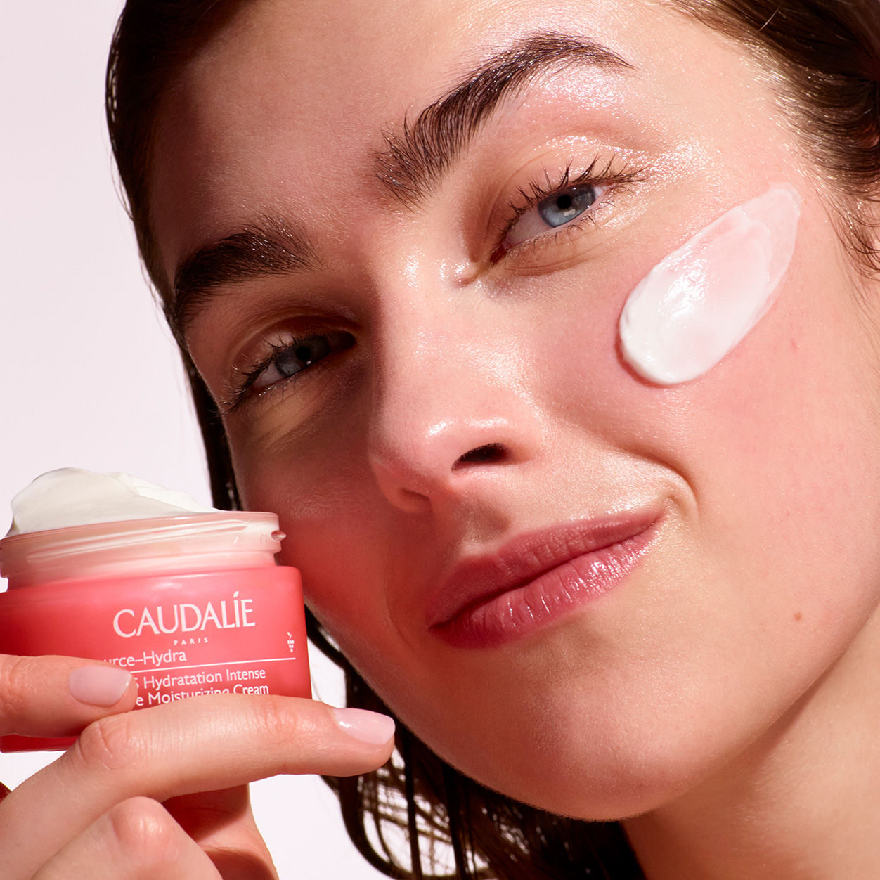 Model image of Caudalie Vinosource-Hydra S.O.S Intense Moisturizing Cream
