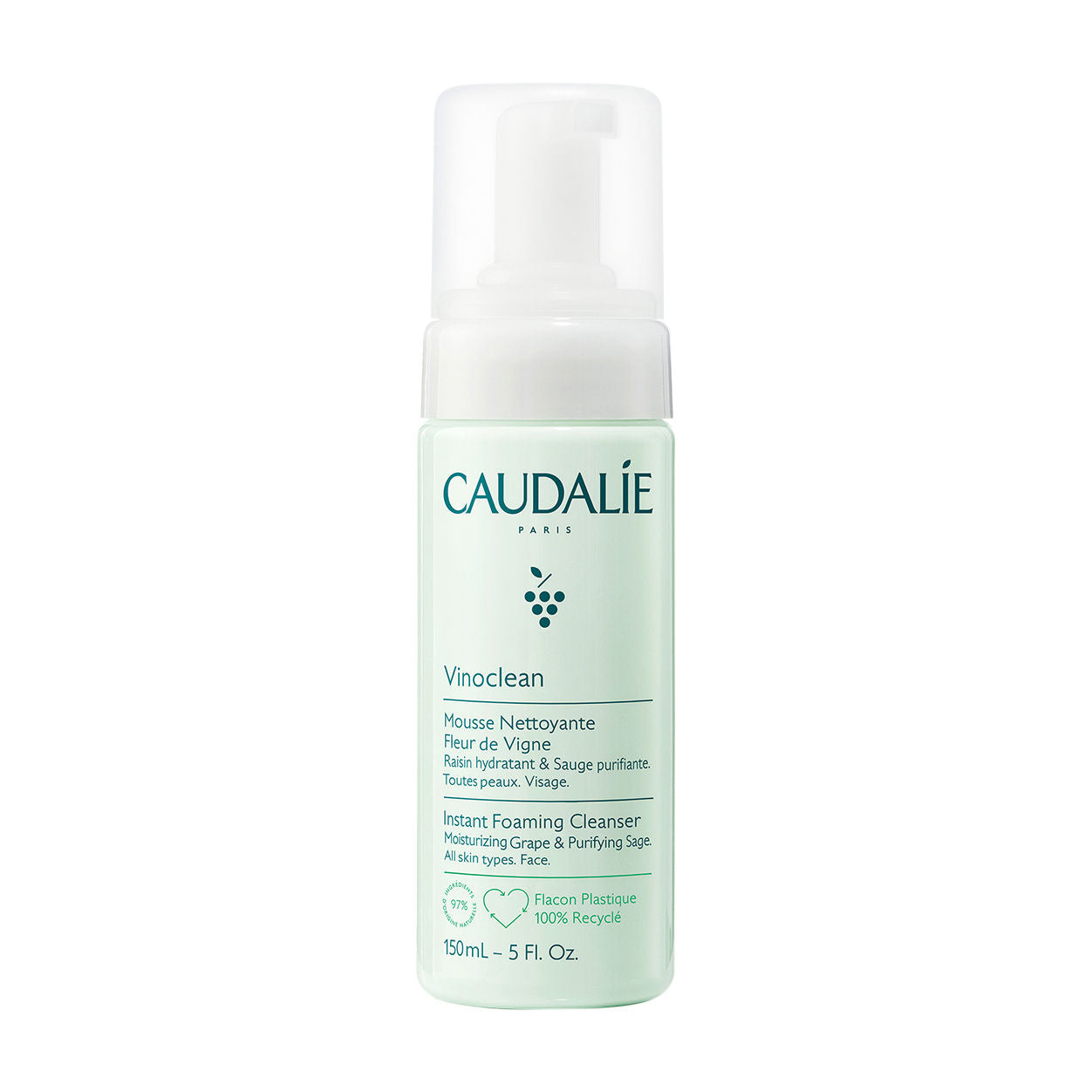 Caudalie Vinoclean Instant Foaming Cleanser main image