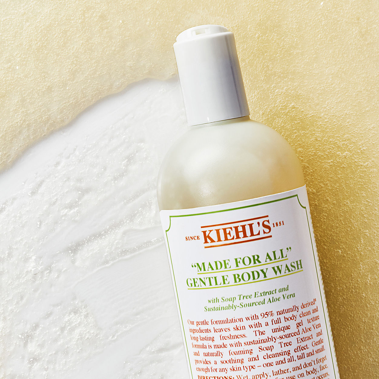 Lifestyle image of Kiehl's Since 1851 Made For All Gentle Body Wash
