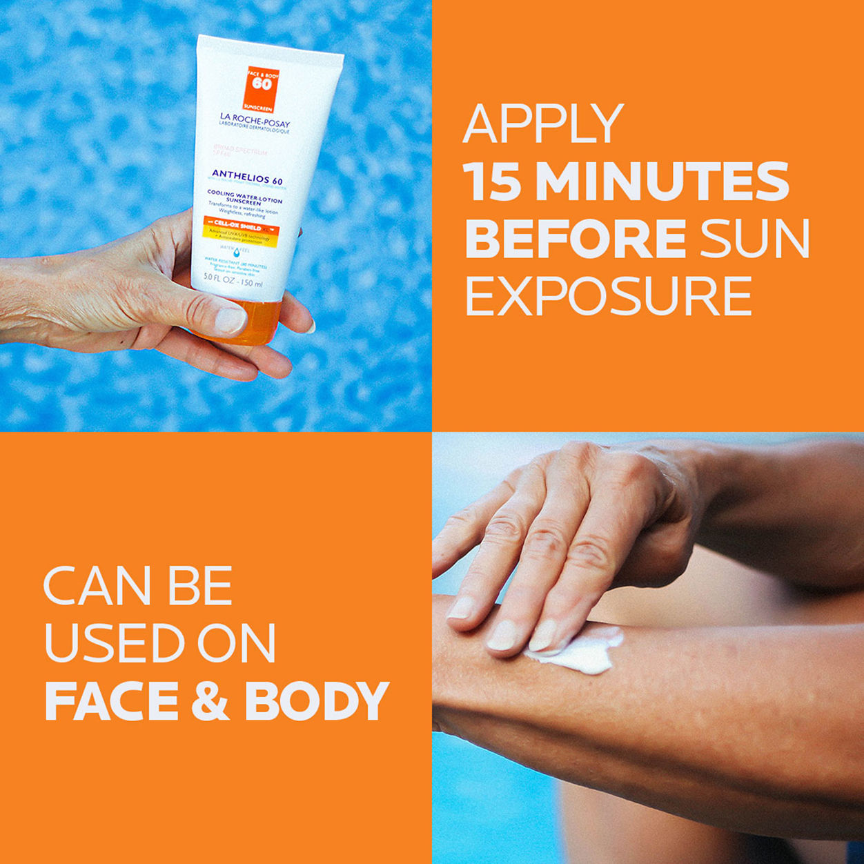 Information related to La Roche-Posay Anthelios Cooling Water Lotion Sunscreen SPF 60