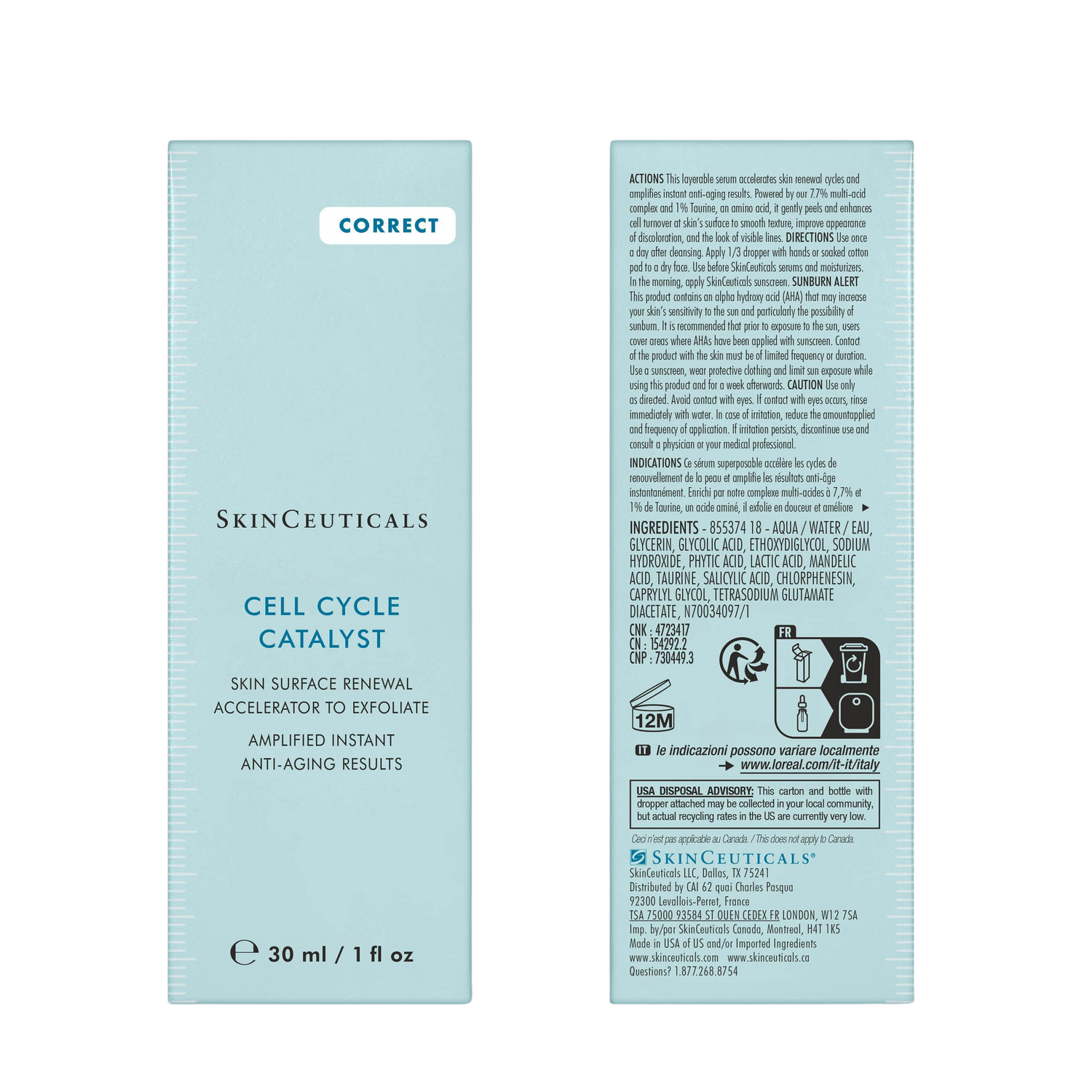 Image of the SkinCeuticals Cell Cycle Catalyst box