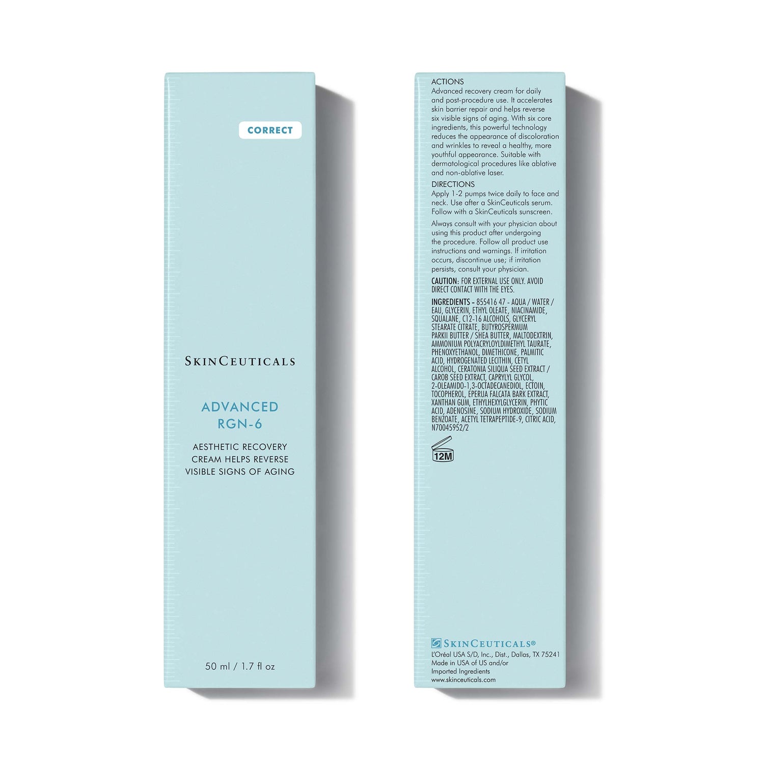 Image of the SkinCeuticals Advanced RGN-6 Regenerative Cream box