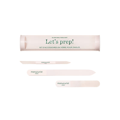 Glass Nail Prep Accessories Trio