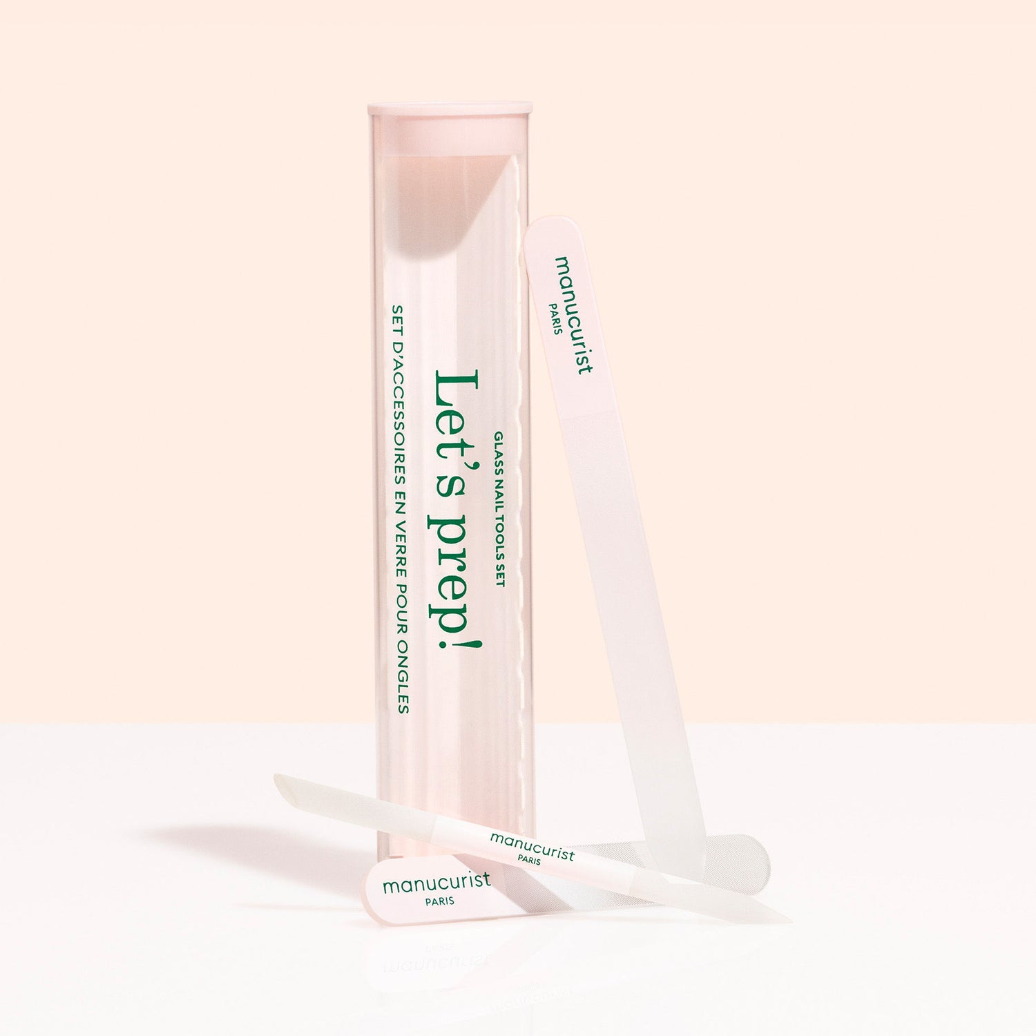 Model image of Manucurist Glass Nail Prep Accessories Trio