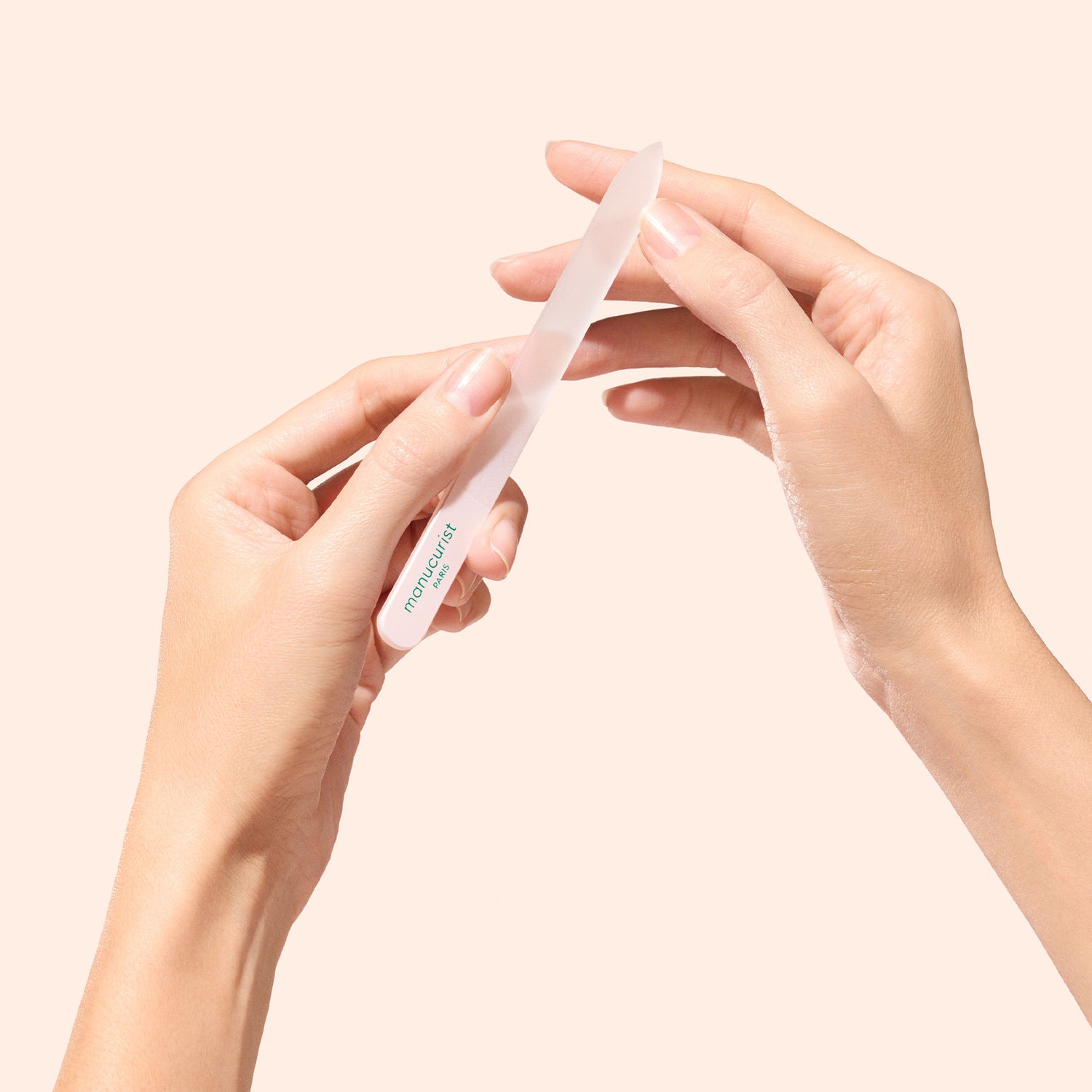 Model image of Manucurist Glass Nail Prep Accessories Trio