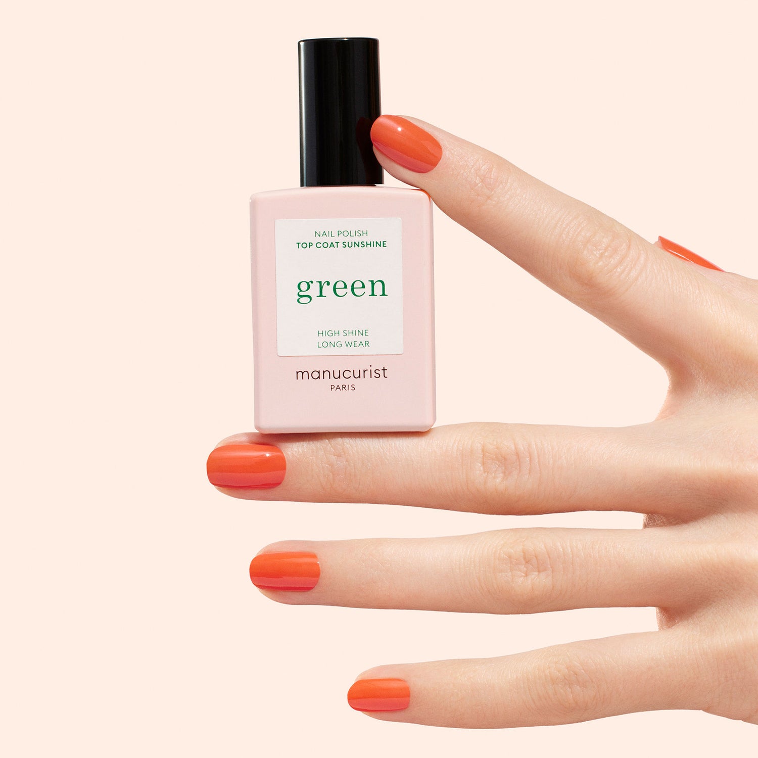 Swatch image of Manucurist Green Top Coat Sunshine