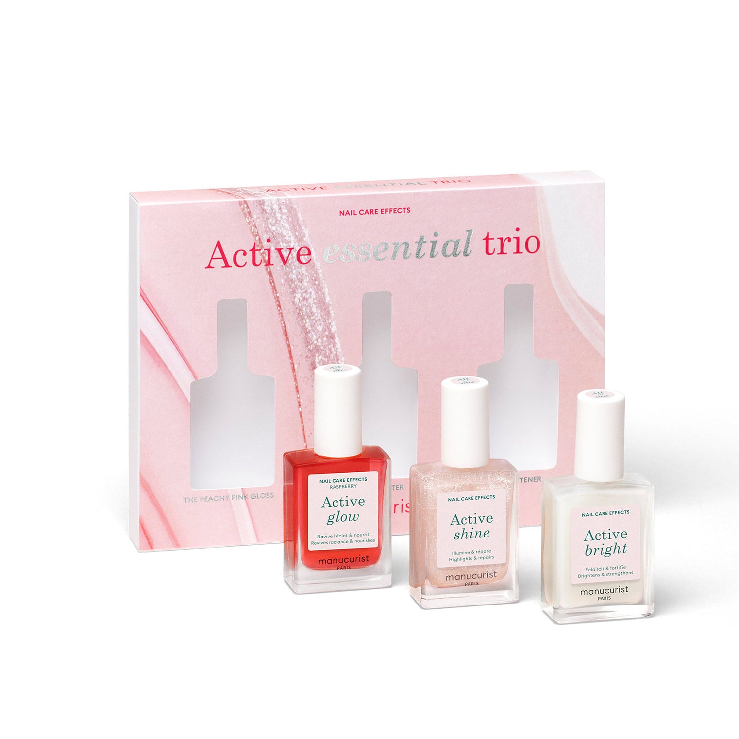 Image of an open Manucurist Active Essential Trio