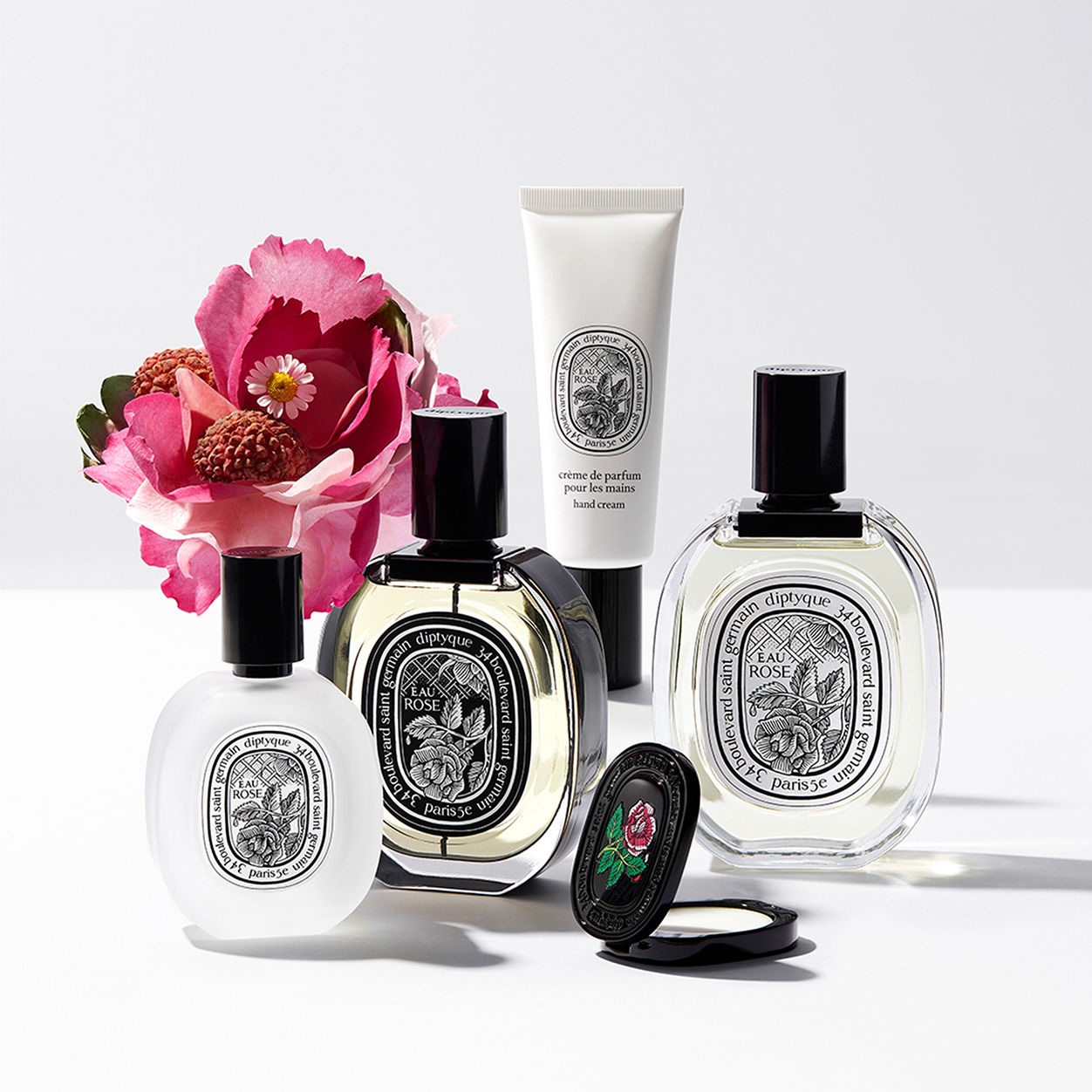 Lifestyle image of Diptyque Eau Rose Eau de Parfum