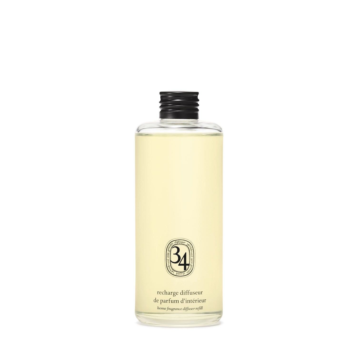 Image of an open Diptyque 34 Boulevard Saint-Germain Refill For Home Fragrance Diffuser